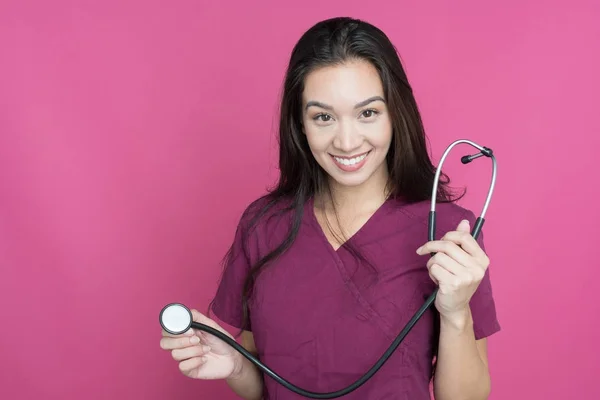 Nurse In Scrubs — Stock Photo, Image