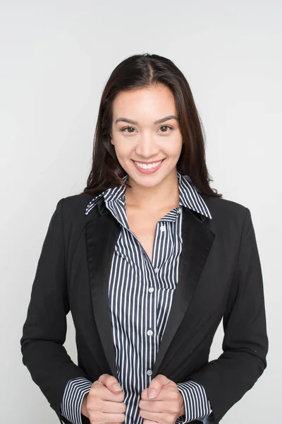 Businesswoman on White Background — Stock Photo, Image