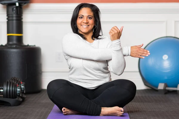 Home Gym Workout — Stock Photo, Image