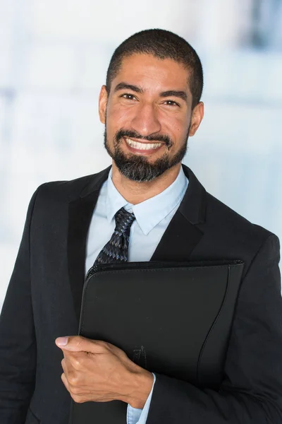 Mogen minoritet affärsman — Stockfoto