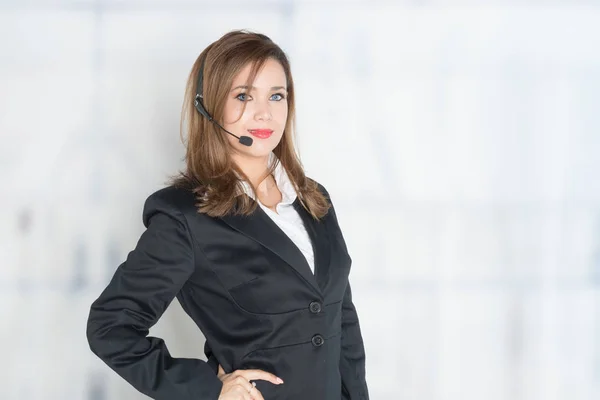 Empresaria en el trabajo — Foto de Stock