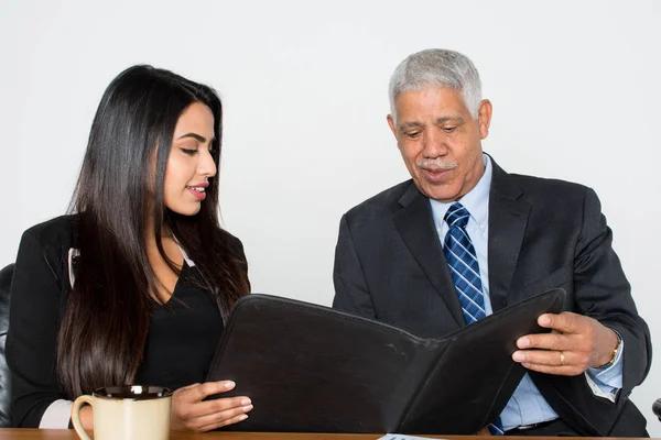 Bedrijfsteam aan het werk — Stockfoto