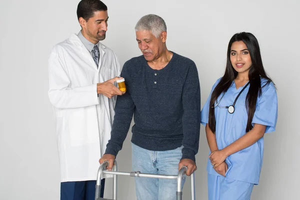 Équipe médicale à l'hôpital — Photo