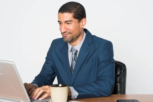 Businessman At The Office — Stock Photo, Image