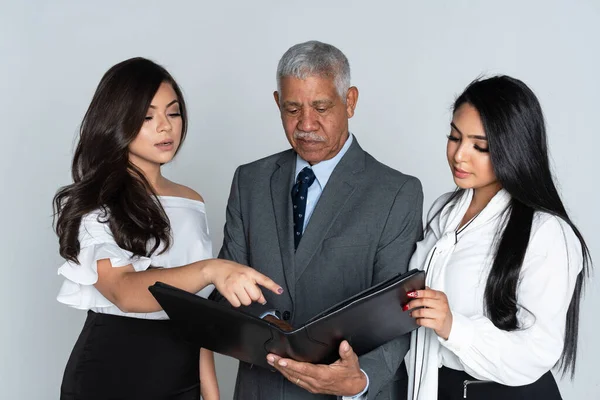 Equipo de negocios en la oficina de trabajo Fotos De Stock