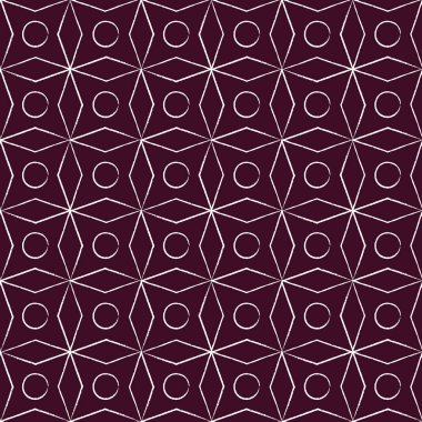 Eps10 dosyası. Sorunsuz vektör çiçek geometrik desenli