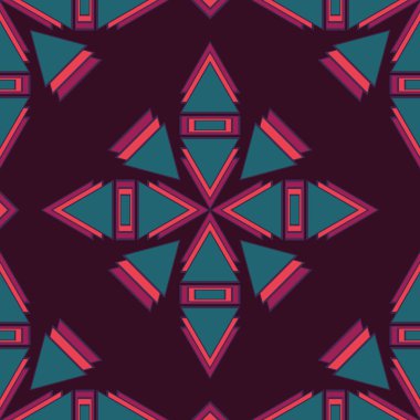 Eps10 dosyası. Sorunsuz çiçek geometrik desenli. Vintage adam