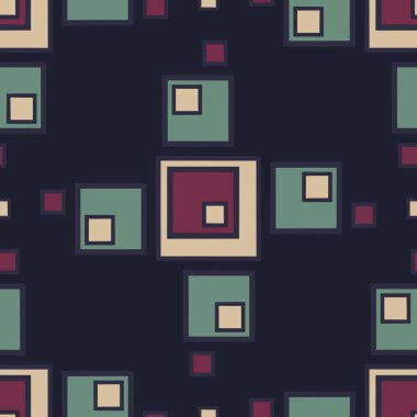 Eps10 dosyası. Sorunsuz çiçek geometrik desenli. Vintage adam