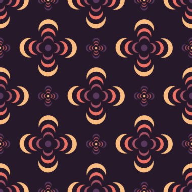 Eps10 dosyası. Sorunsuz çiçek geometrik desenli. Vintage adam