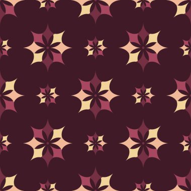 Eps10 dosyası. Sorunsuz çiçek geometrik desenli. Vintage adam