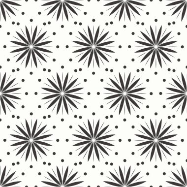 Eps10 dosyası. Sorunsuz çiçek geometrik desenli. Vintage adam