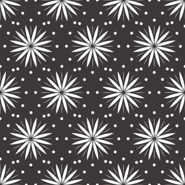 Eps10 dosyası. Sorunsuz çiçek geometrik desenli. Vintage adam