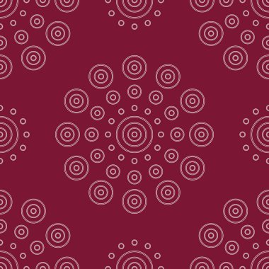 Eps10 dosyası. Sorunsuz çiçek geometrik desenli. Vintage adam