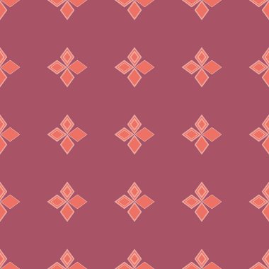 Eps10 dosyası. Sorunsuz çiçek geometrik desenli. Vintage adam