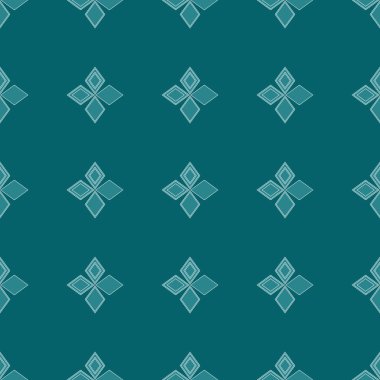 Eps10 dosyası. Sorunsuz çiçek geometrik desenli. Vintage adam