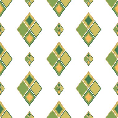 Eps10 dosyası. Sorunsuz çiçek geometrik desenli. Vintage adam