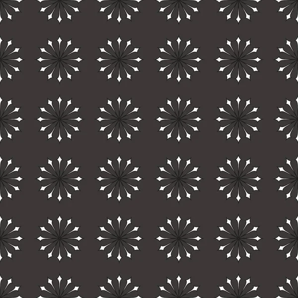 Fichier EPS10. Motif géométrique floral sans couture. Backgroun vintage — Image vectorielle