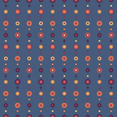 Vektör sorunsuz çiçek geometrik desenli. Antika arka plan. SK