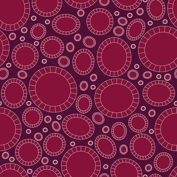 Vektor bezešvé květinový geometrický vzor. Vinobraní na pozadí. FA — Stockový vektor