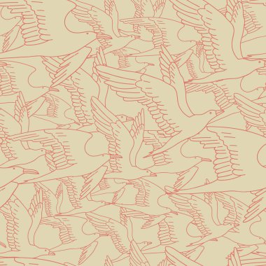 Vektör sarı denizcisiz desen arkaplanı