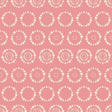 Vektör noktalı turuncu daireler kusursuz turuncu arkaplan