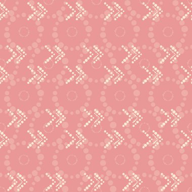 Vektör beyaz geometrik sembolsüz pembe arkaplan