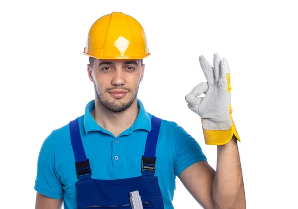 Builder - Construction Worker — Stock Photo, Image