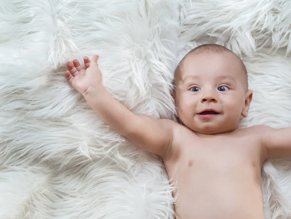 Menino, tiro no estúdio — Fotografia de Stock