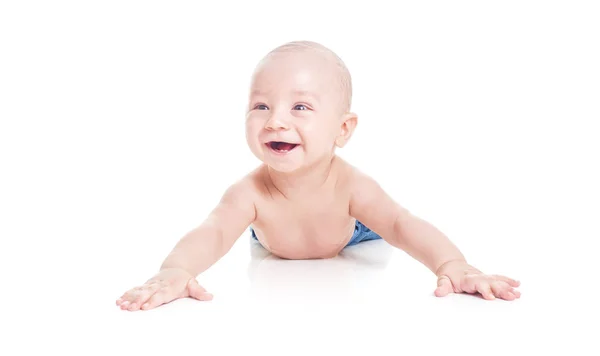 Beautiful one baby boy — Stock Photo, Image