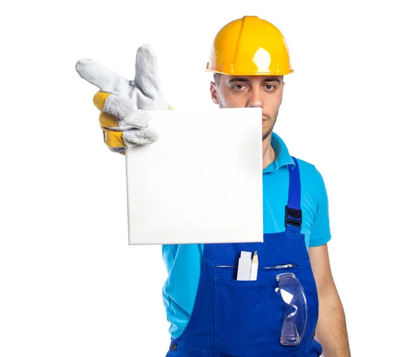 Builder - Construction Worker — Stock Photo, Image