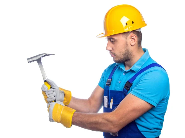 Builder - Construction Worker — Stock Photo, Image