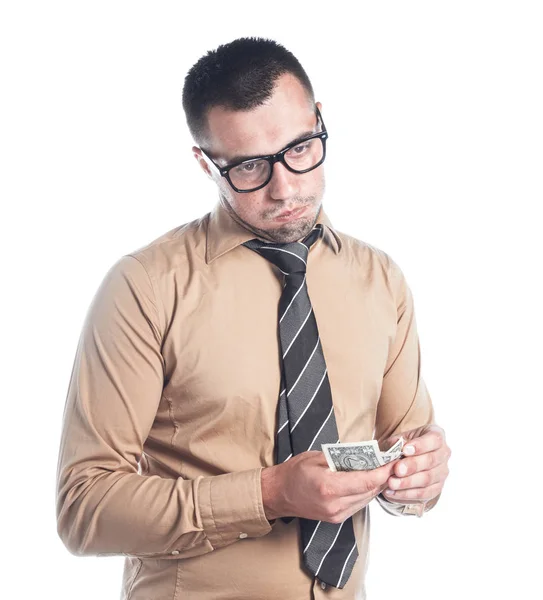 Businessman with Money — Stock Photo, Image