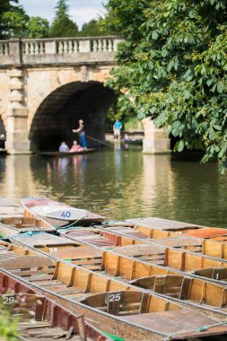 Nehir Cherwell Oxford tarih içinde tüm tekne