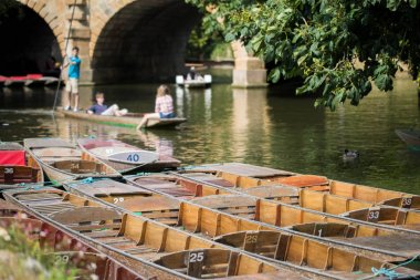 Nehir Cherwell Oxford tarih içinde tüm tekne