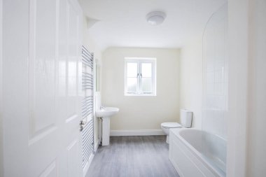 Yeni Aile Evindeki Güzel Banyo 'nun İç Manzarası