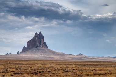 Shiprock, San Juan County, New Mexico, Amerika Birleşik Devletleri.