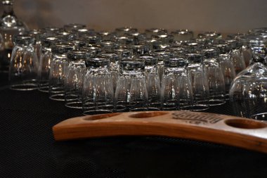 Washed Beer Glasses