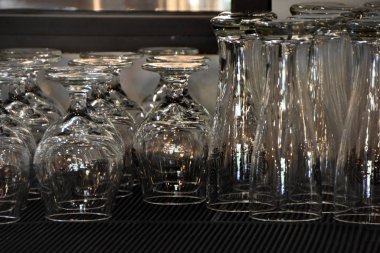 Washed Beer Glasses