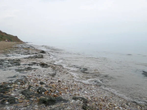 Orilla Rocosa Mar Negro Ucrania — Foto de Stock
