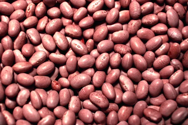 Frijoles Frijoles Rojos Antecedentes Muchos Granos Frijoles Secos Textura Frijoles —  Fotos de Stock