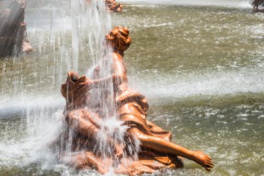 Çeşme ettiler, Segovia, Kastilya ve Leon, İspanya Sarayı'ndaki bahçeler La Granja de San işletim