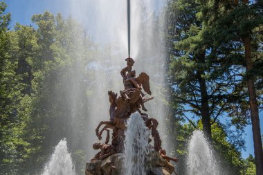 Çeşme ettiler, Segovia, Kastilya ve Leon, İspanya Sarayı'ndaki bahçeler La Granja de San işletim