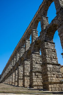 Antik Roma su kemeri Segovia, Castilla y Leon, İspanya