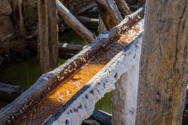 Tuz vadi, Anana, eski tuz madeni Alava, Bask Ülkesi, İspanya