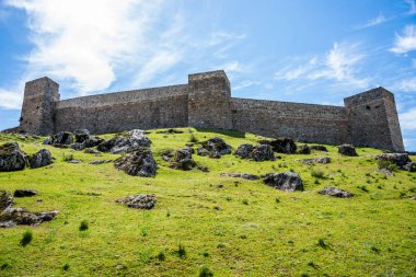 Aracena'nın Kalesi, Huelva, Endülüs, İspanya.
