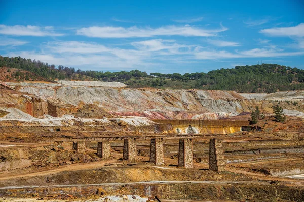 Ro Tinto Minas (eski İngiliz madencilik), Endülüs, İspanya.