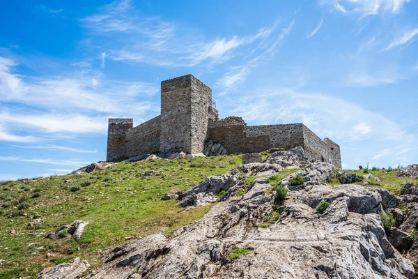 Місті Aracena Замок Уельва Андалусия Іспанія — стокове фото