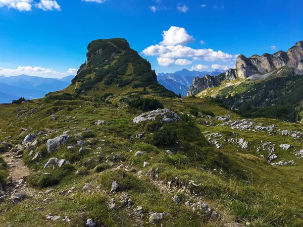 Gschoellkopf dağın zirvesinde Rofan, Brandenberg Alpine mera görünümünü — Stok fotoğraf