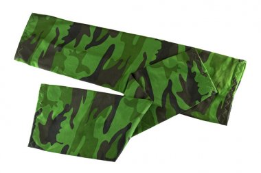 Kapak ve kol korumak için yeşil kamuflaj desenleri parmaksız kol