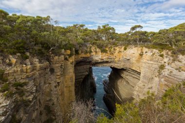 Tasmans Arch, eski deniz Mağarası, jeolojik oluşumlar, Tasman Ulusal Parkı